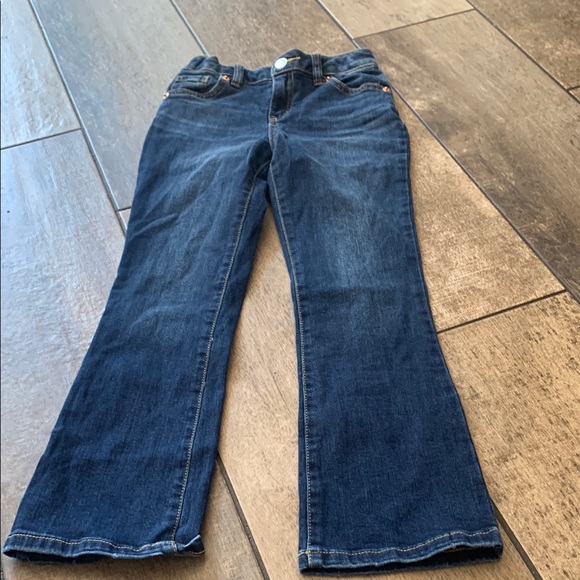 Cat & Jack Denim - Girl’s Cat & Jack Blue Flare Wide Leg Jeans